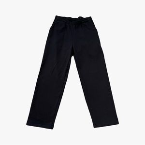 POSH48 - BLACK 14 OZ. HEAVY FLEECE STRAIGHT LEG SWEATPANT